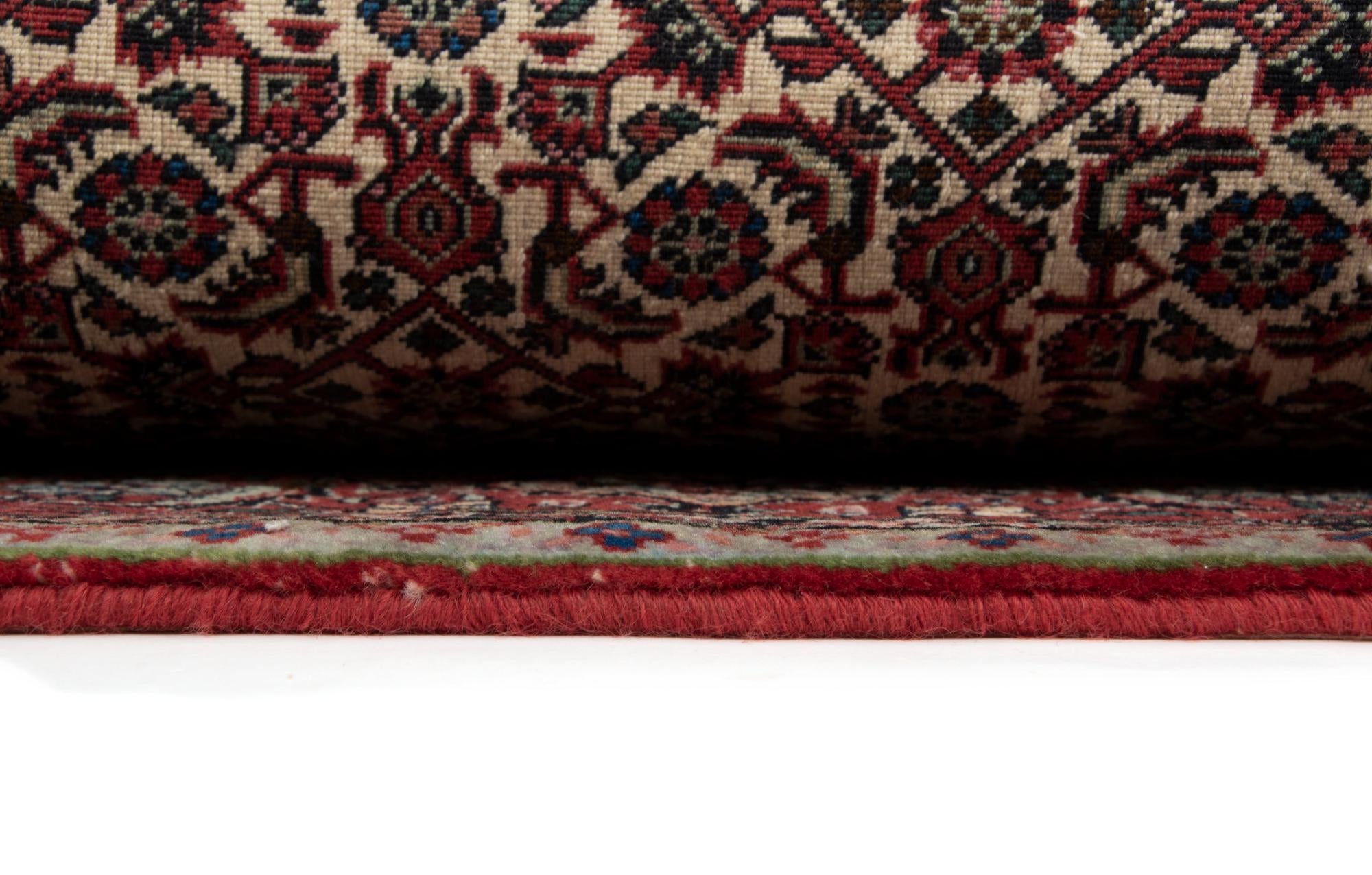 8' 5 x 11' 5 Bidjar With Silk Rug