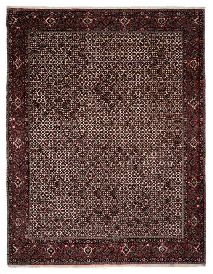 Detail image of 8' 5 x 11' 5 Bidjar With Silk Rug