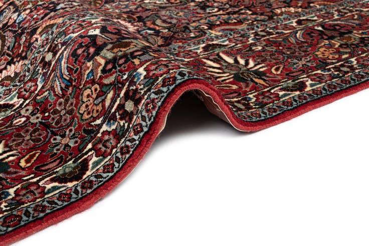Detail image of 8' 3 x 11' 2 Bidjar With Silk Rug