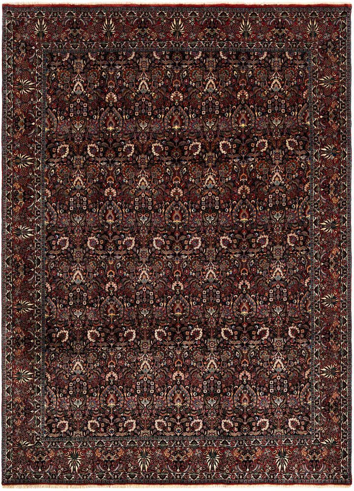 8' 3 x 11' 2 Bidjar With Silk Rug