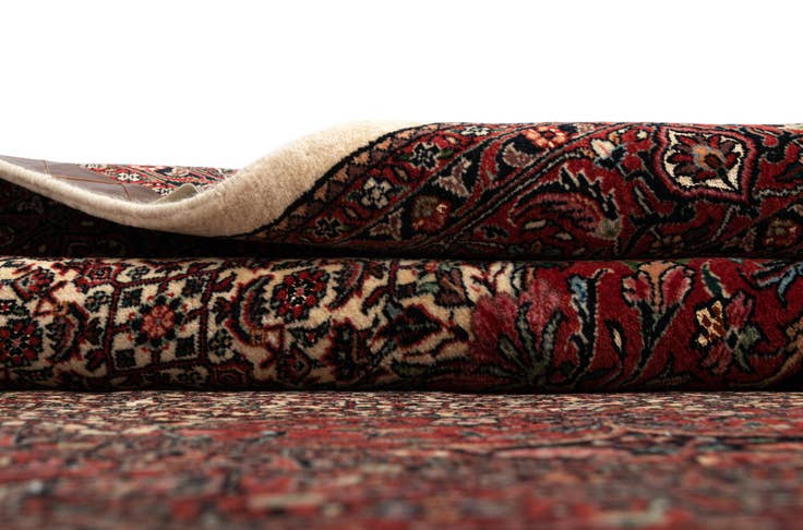 Detail image of 5' 1 x 7' 6 Bidjar With Silk Rug