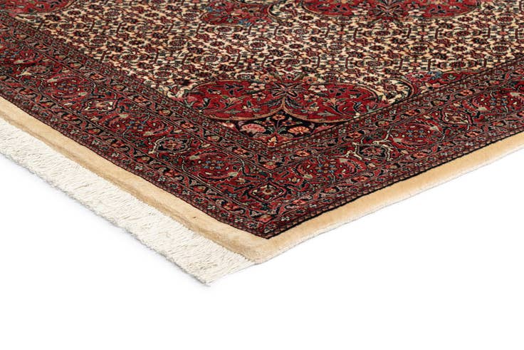 Detail image of 5' 1 x 7' 6 Bidjar With Silk Rug
