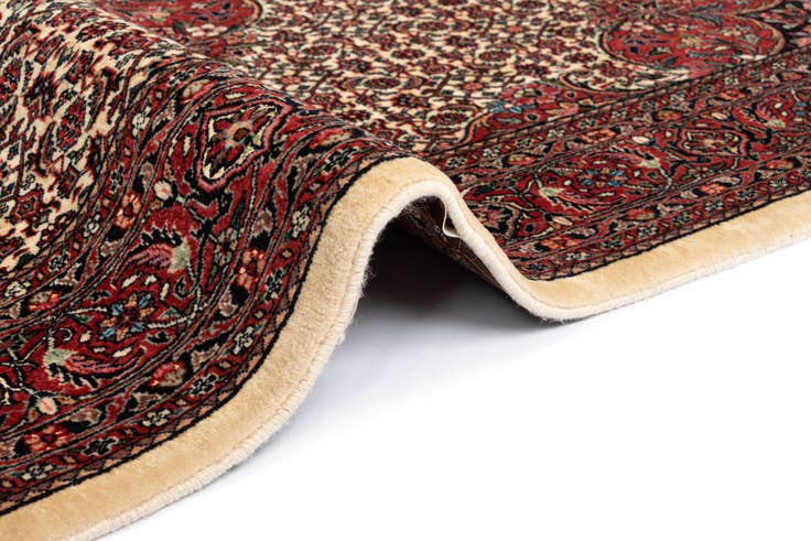 Detail image of 5' 1 x 7' 6 Bidjar With Silk Rug