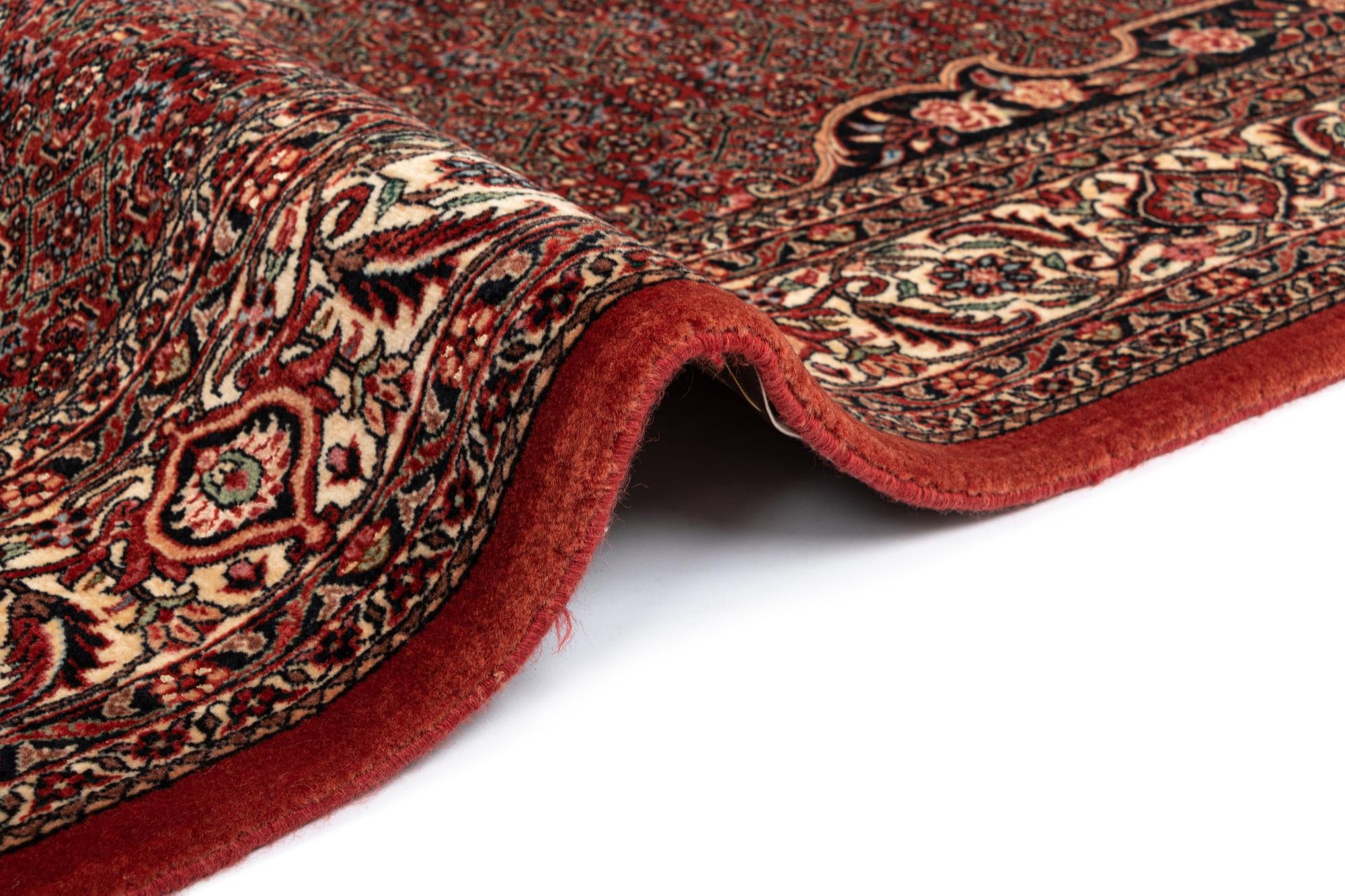 5' 6 x 7' 10 Bidjar With Silk Rug