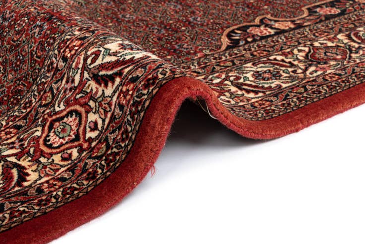 Detail image of 5' 6 x 7' 10 Bidjar With Silk Rug