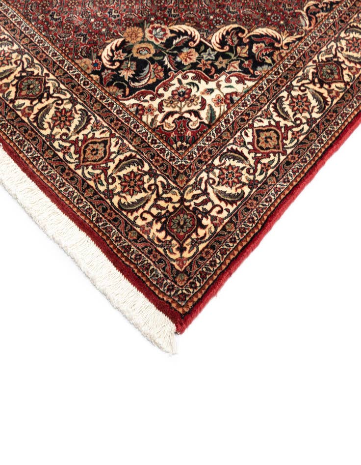 Detail image of 5' 8 x 7' 11 Bidjar With Silk Rug