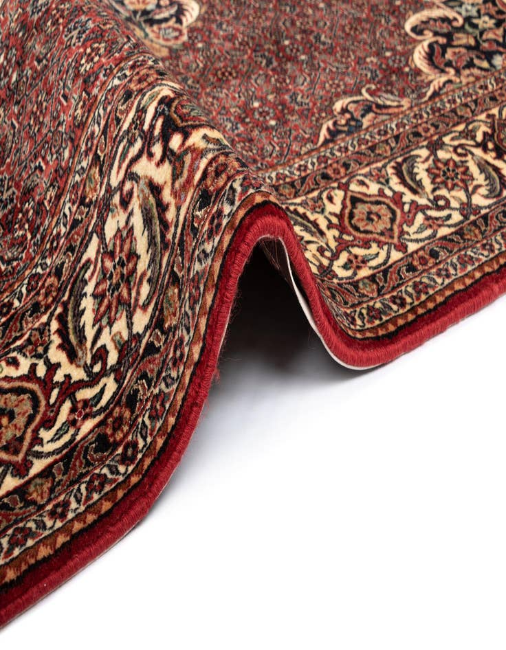 Detail image of 5' 8 x 7' 11 Bidjar With Silk Rug