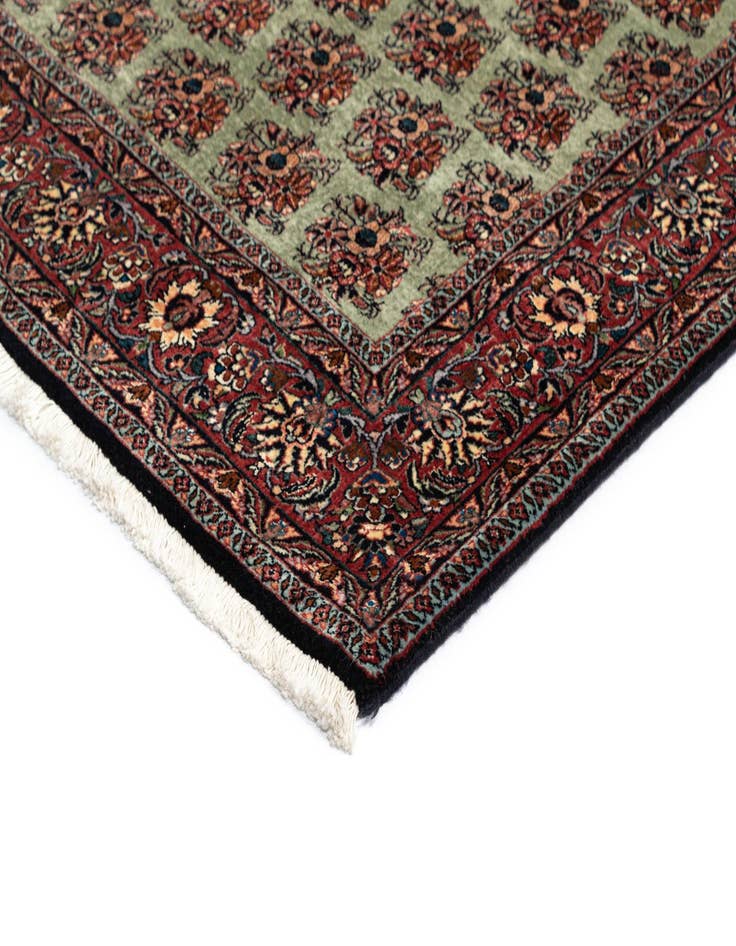 Detail image of 5' 7 x 7' 11 Bidjar With Silk Rug