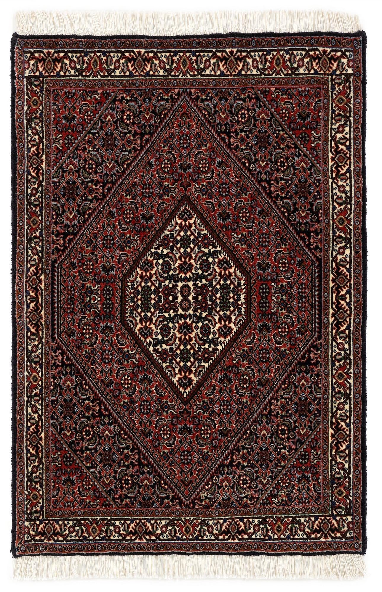 2' 6 x 3' 7 Bidjar With Silk Rug