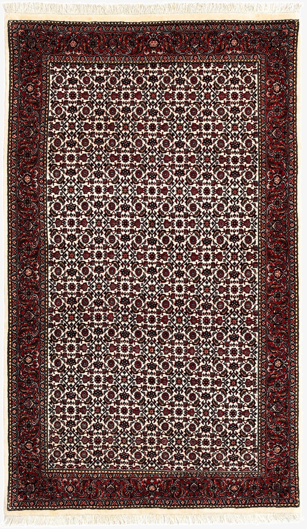 3' 8 x 6' 3 Bidjar With Silk Rug