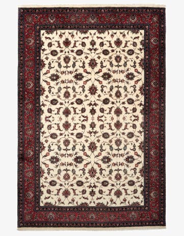 6' 8 x 10' Bidjar With Silk Rug