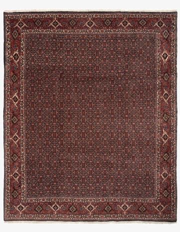 6' 10 x 8' 6 Bidjar With Silk Rug