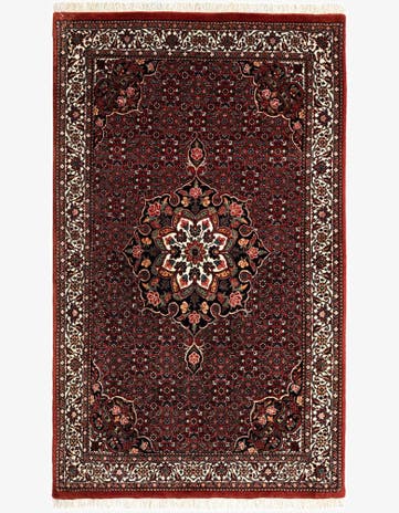 3' 7 x 5' 10 Bidjar With Silk Rug
