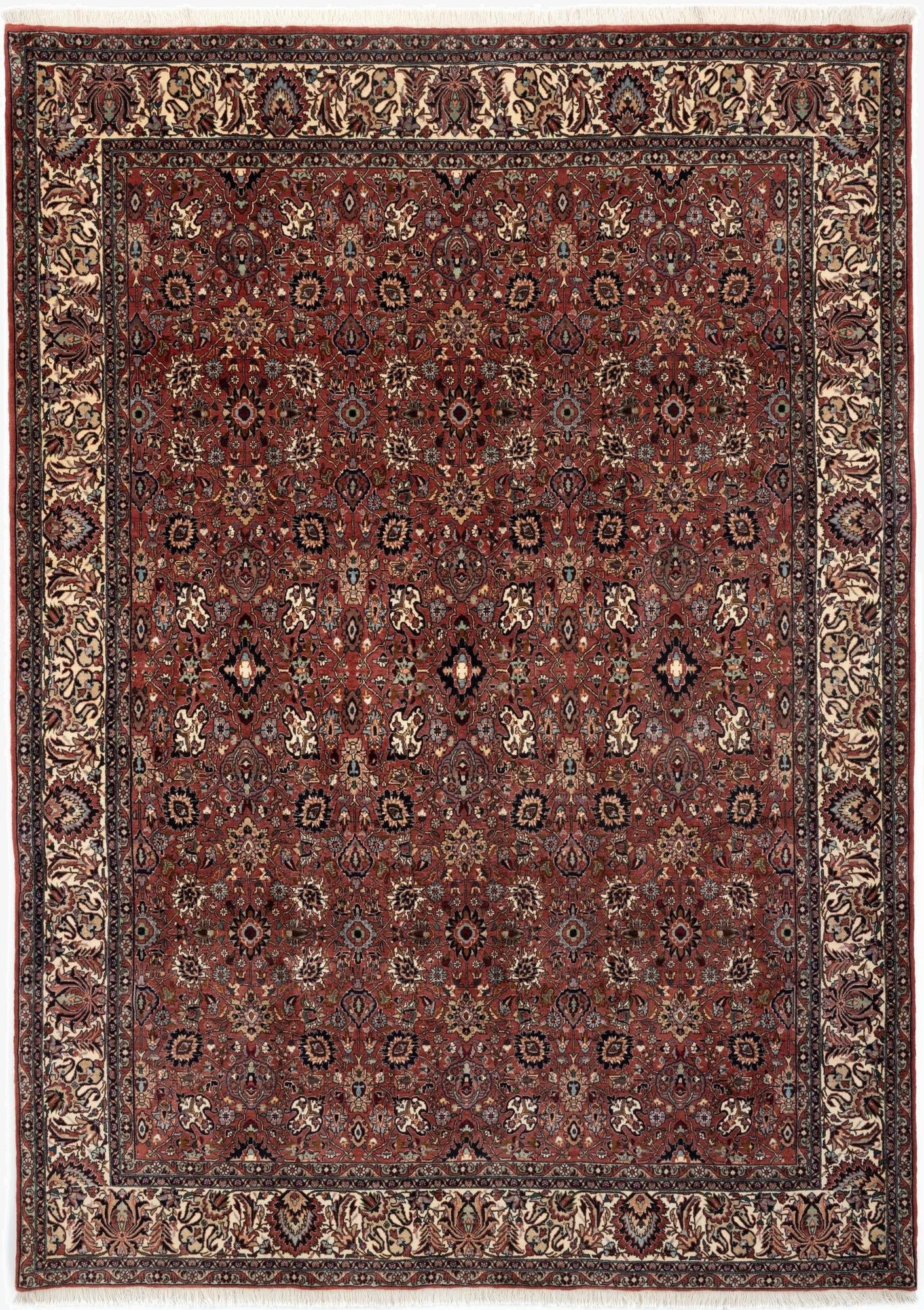 6' 8 x 9' 6 Bidjar With Silk Rug