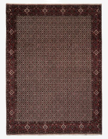 8' 5 x 11' 5 Bidjar With Silk Rug