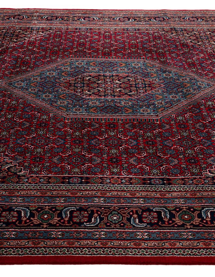 Detail image of 8' 1 x 9' 9 Hand Knotted Birjand Oriental Wool Rug