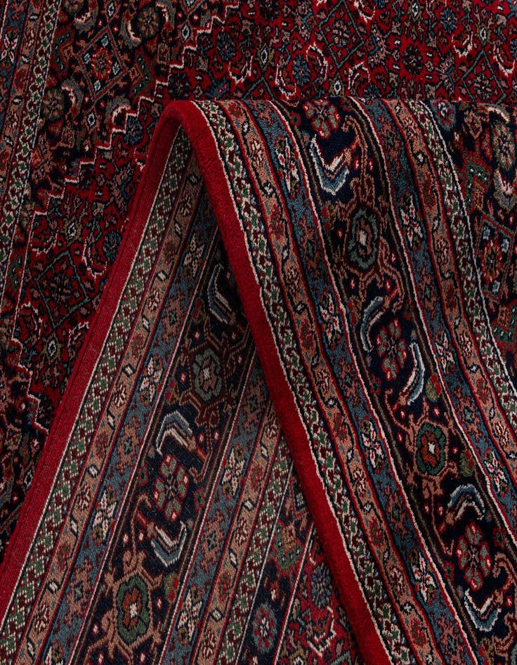 Detail image of 8' 1 x 9' 9 Hand Knotted Birjand Oriental Wool Rug