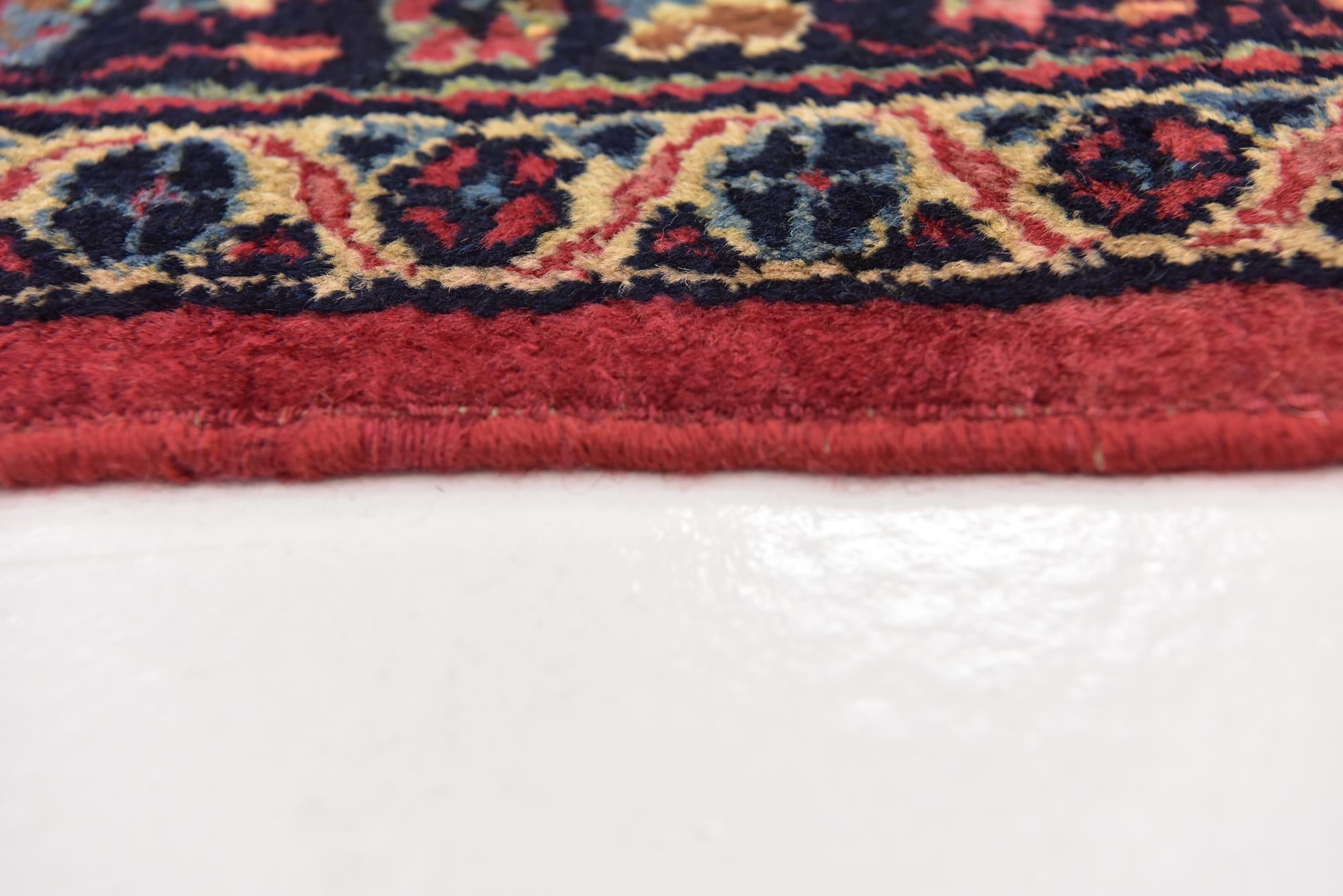 8' 4 x 11' 3 Hand Knotted Birjand Persian Wool Rug