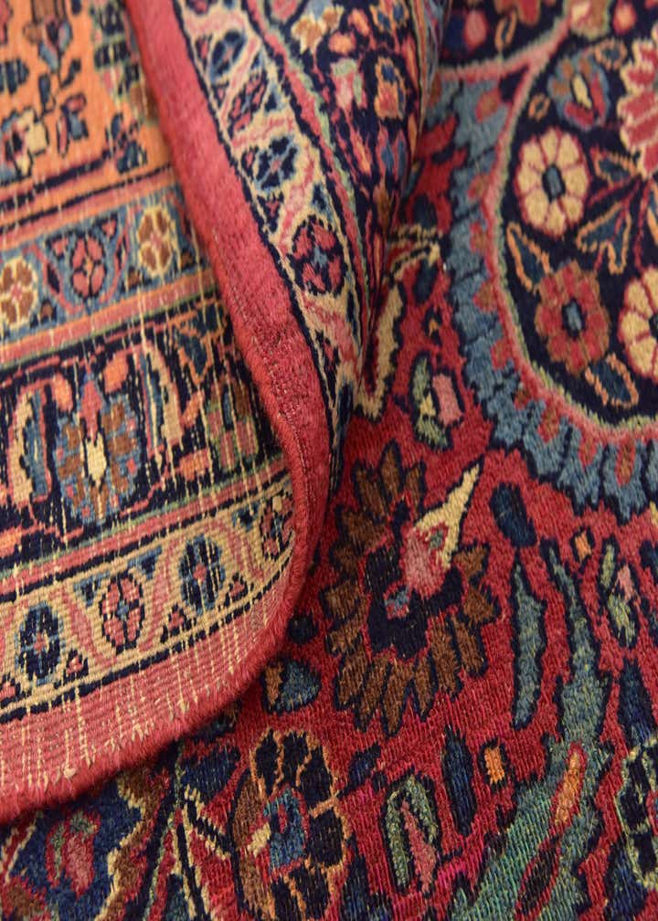 8' 4 x 11' 3 Hand Knotted Birjand Persian Wool Rug