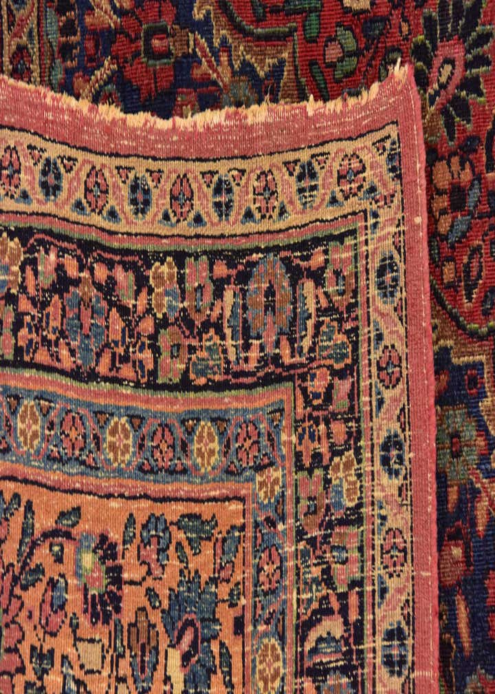 8' 4 x 11' 3 Hand Knotted Birjand Persian Wool Rug