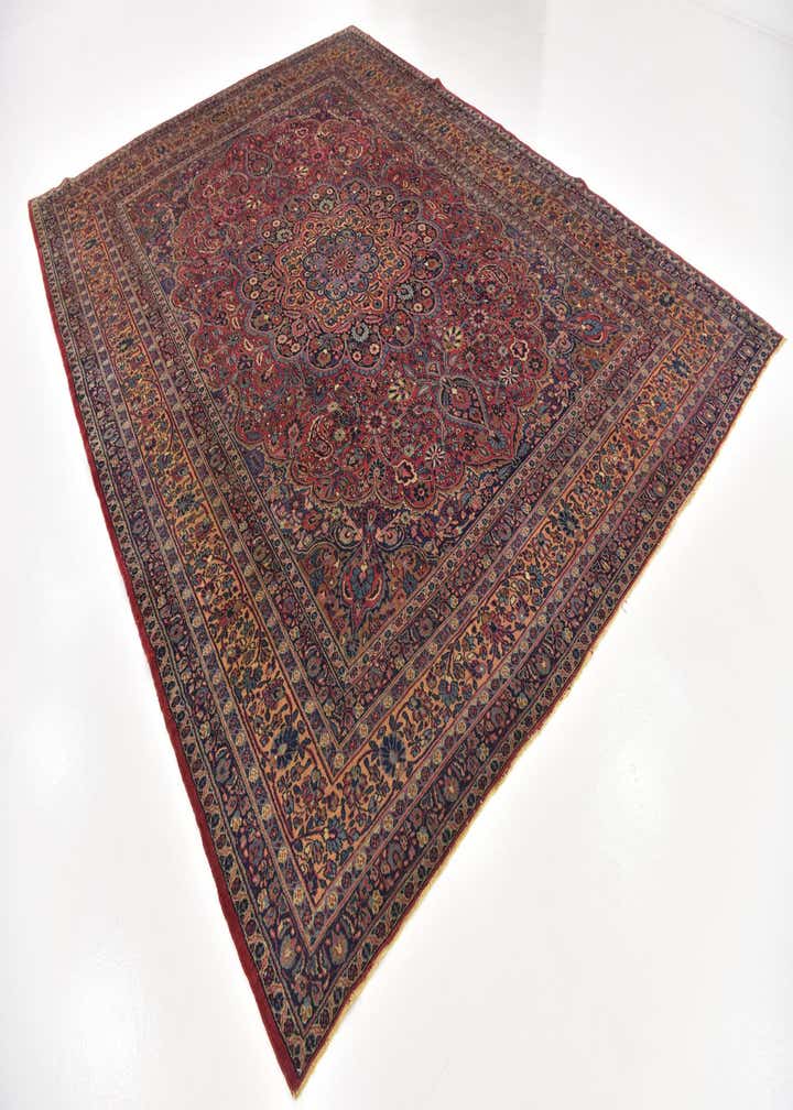 8' 4 x 11' 3 Hand Knotted Birjand Persian Wool Rug