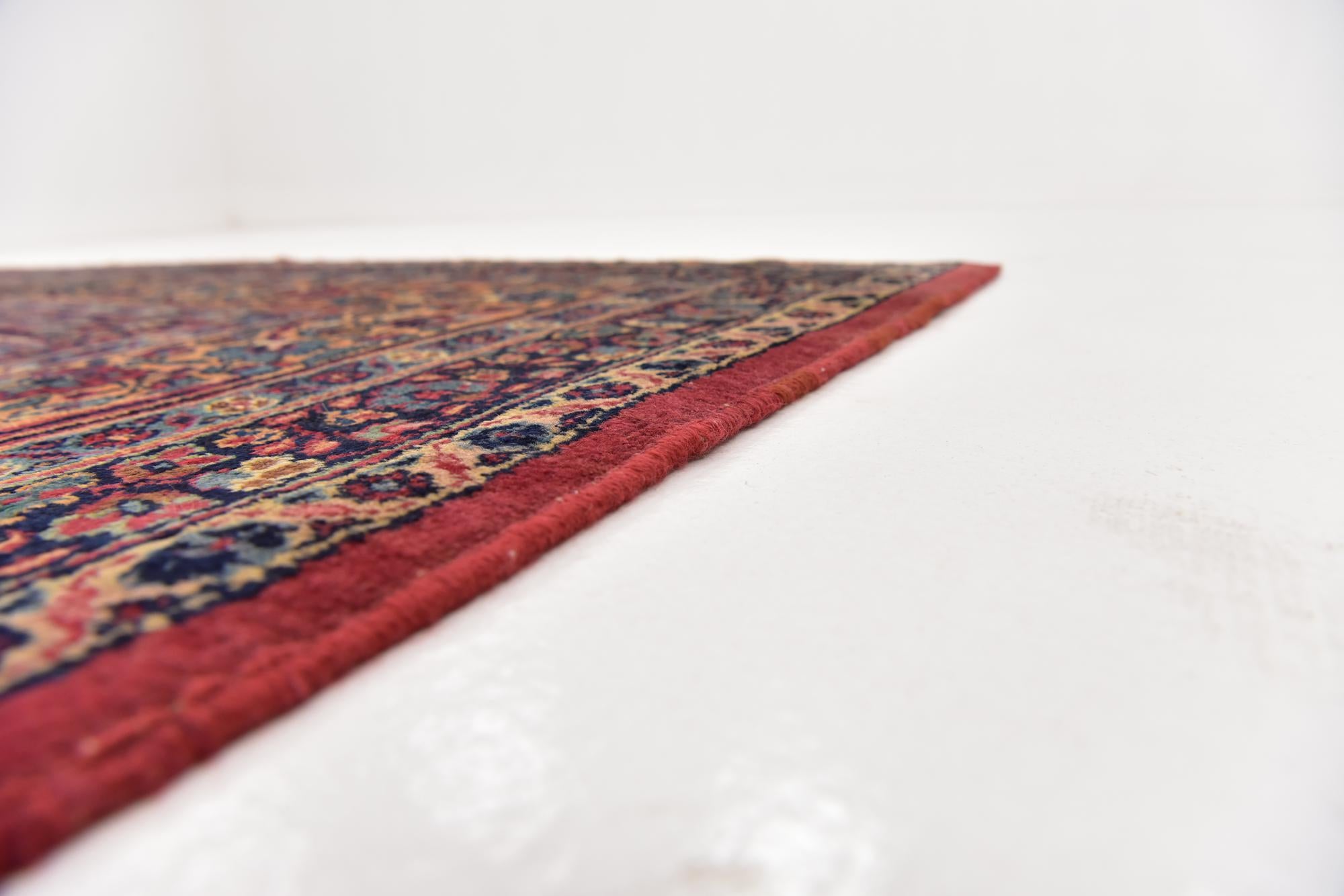 8' 4 x 11' 3 Hand Knotted Birjand Persian Wool Rug