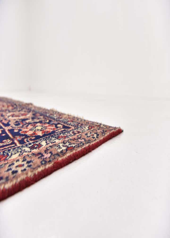 9' 6 x 12' 4 Hand Knotted Birjand Persian Wool Rug