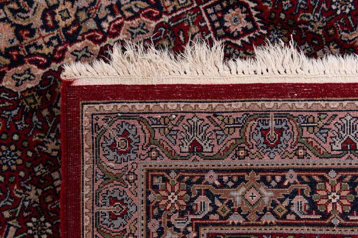 5' 7 x 7' 9 Hand Knotted Birjand Oriental Wool Rug