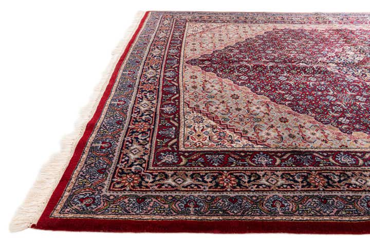 5' 7 x 7' 9 Hand Knotted Birjand Oriental Wool Rug