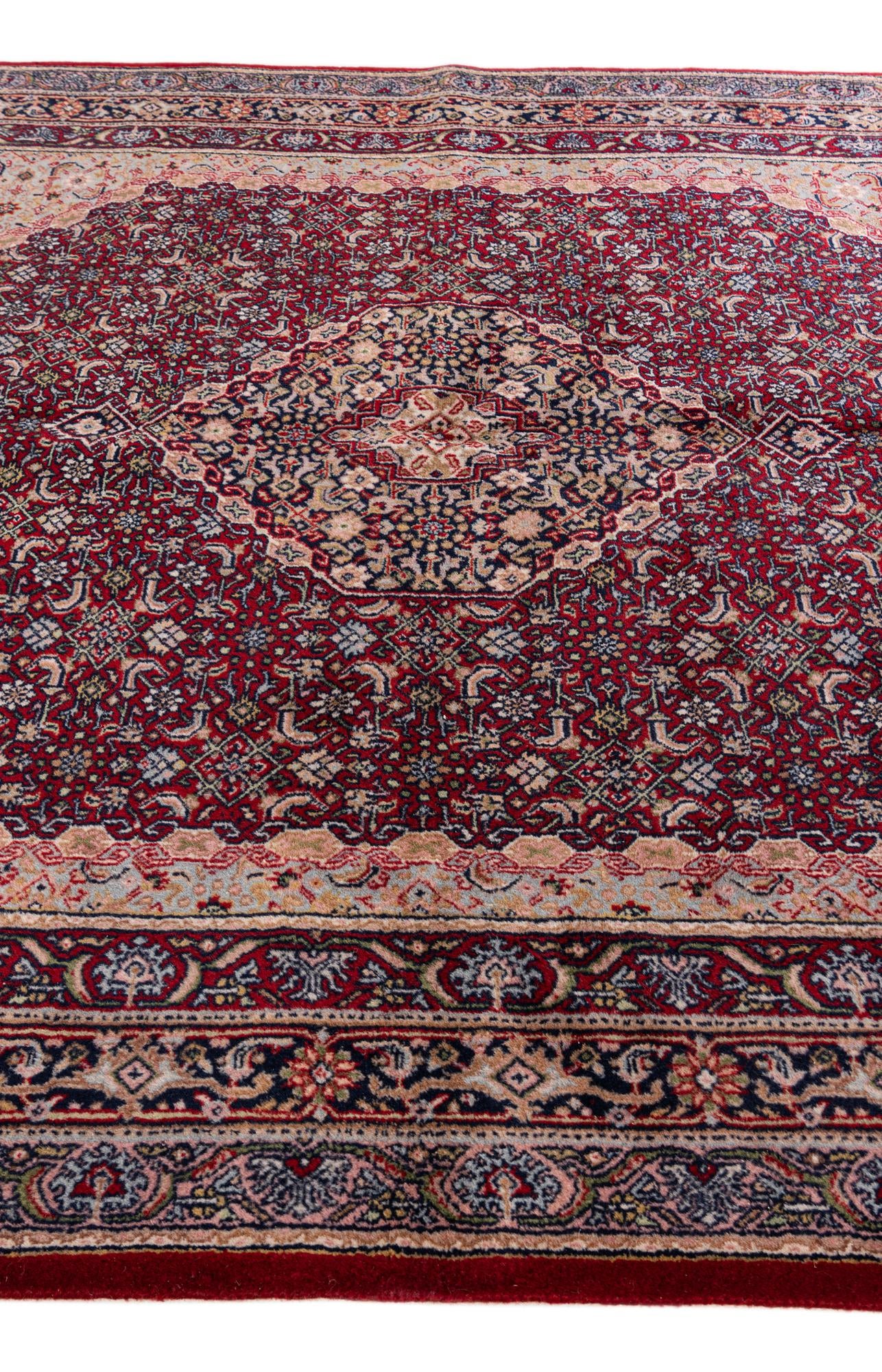 5' 7 x 7' 9 Hand Knotted Birjand Oriental Wool Rug