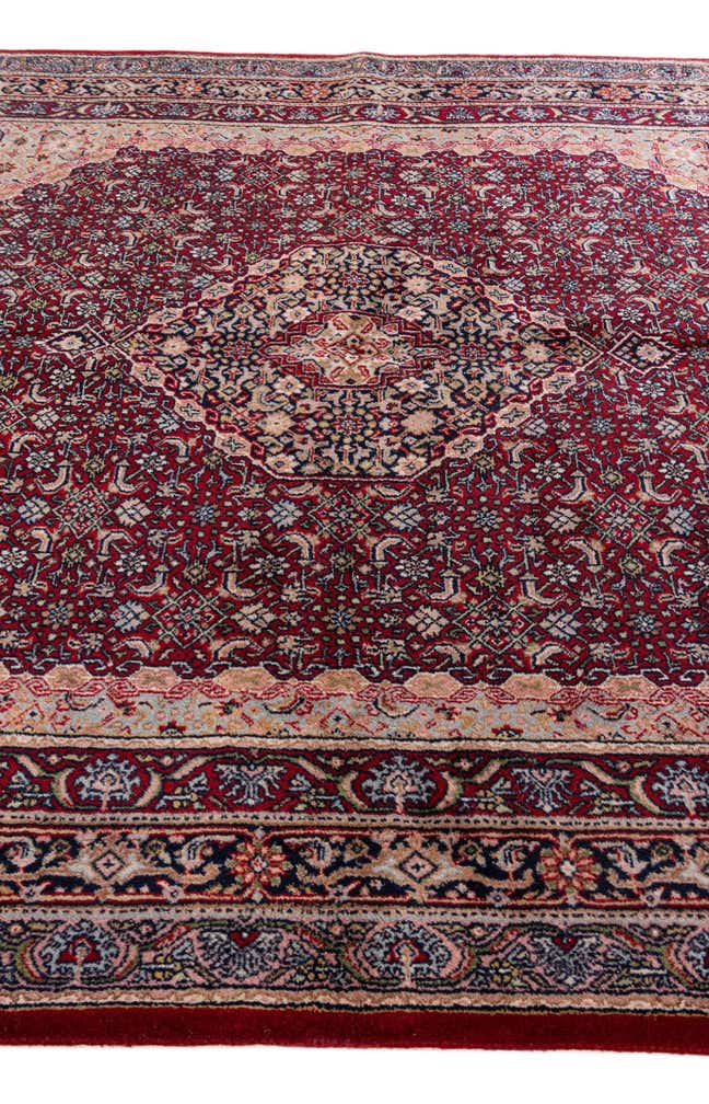 5' 7 x 7' 9 Hand Knotted Birjand Oriental Wool Rug