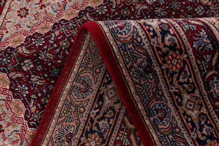 5' 7 x 7' 9 Hand Knotted Birjand Oriental Wool Rug