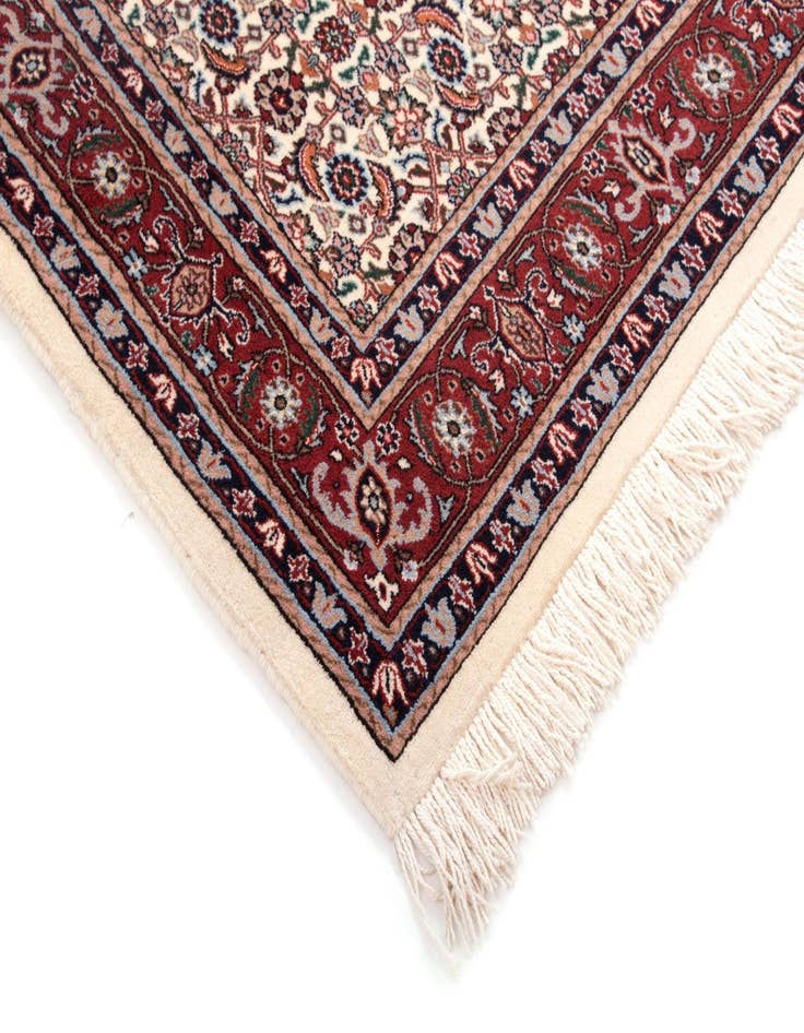 Detail image of 3' 5 x 3' 11  Hand Knotted Birjend Persian Wool Rug