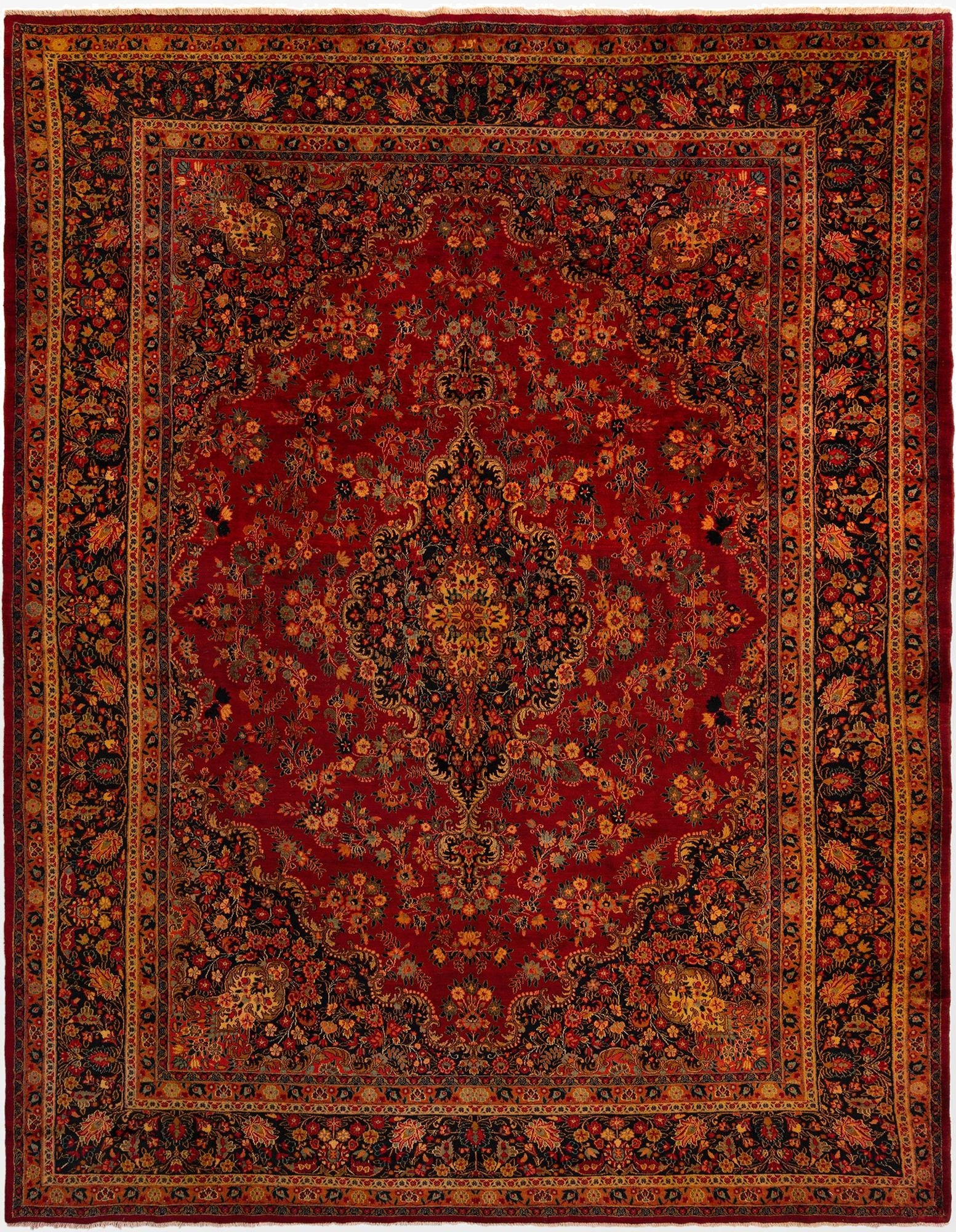 Primary image 9' 8 x 12' 9 Birjend Wool Rug