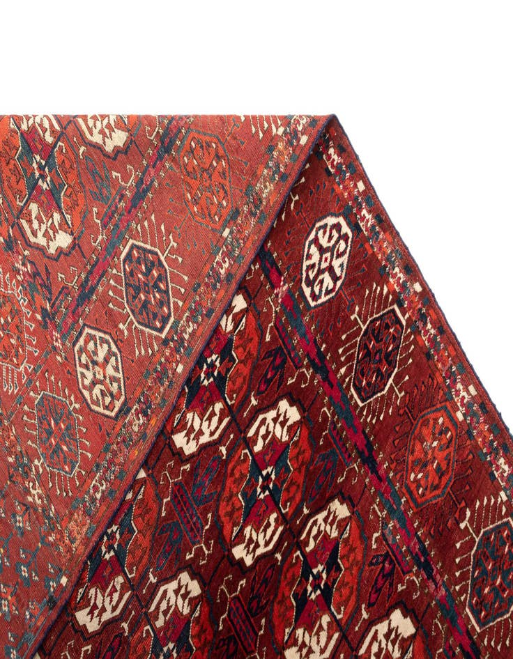 Detail image of 6' 4 x 9' 7 Bokhara Wool Rug