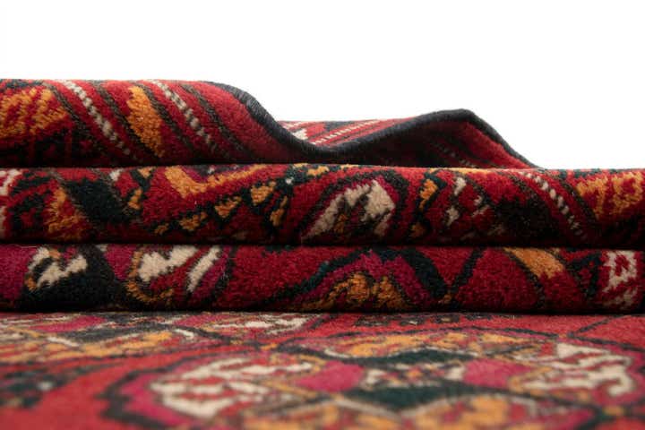 3' 5 x 4' 9 Hand Knotted Bokhara Wool Rug