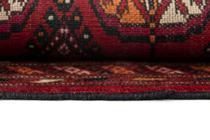 3' 5 x 4' 9 Hand Knotted Bokhara Wool Rug