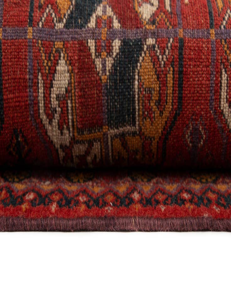 Detail image of 3' 11 x 5' 9  Hand Knotted Bokhara Wool Rug