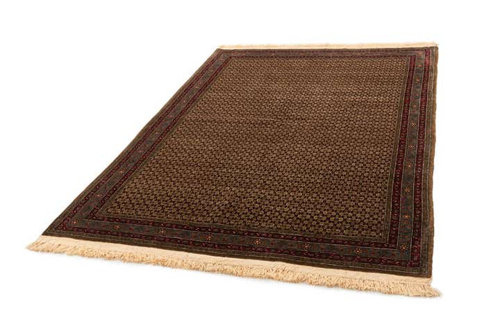 5' 6 x 8' 1 Hand Knotted Bokhara Wool Rug