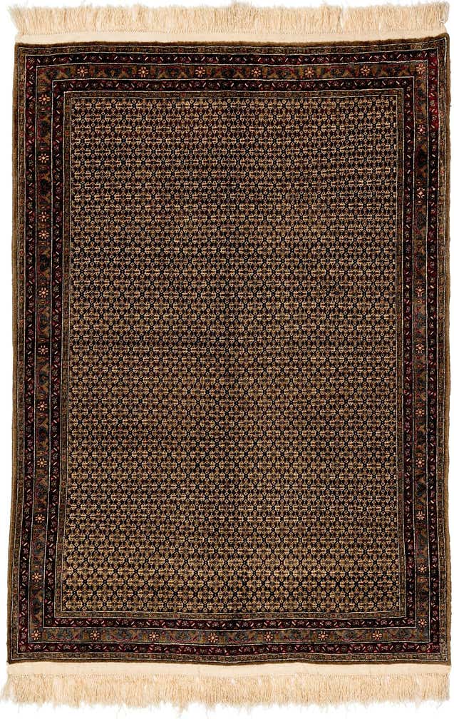 5' 6 x 8' 1 Hand Knotted Bokhara Wool Rug