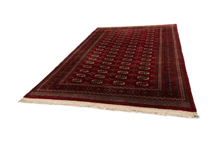 Detail image of 8' 2 x 11' 5 Hand Knotted Bokhara Wool Rug