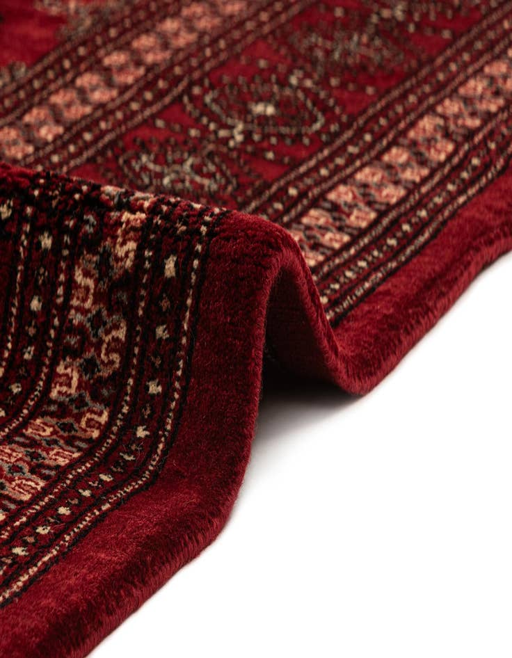 Detail image of 8' 2 x 11' 5  Hand Knotted Bokhara Wool Rug