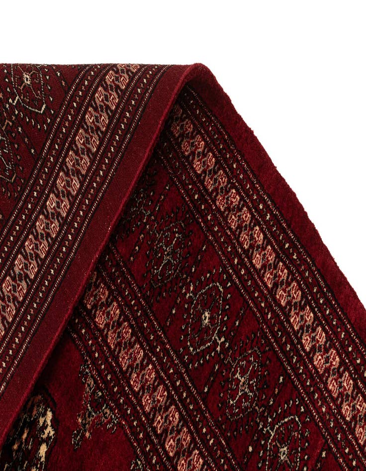 Detail image of 8' 2 x 11' 5  Hand Knotted Bokhara Wool Rug