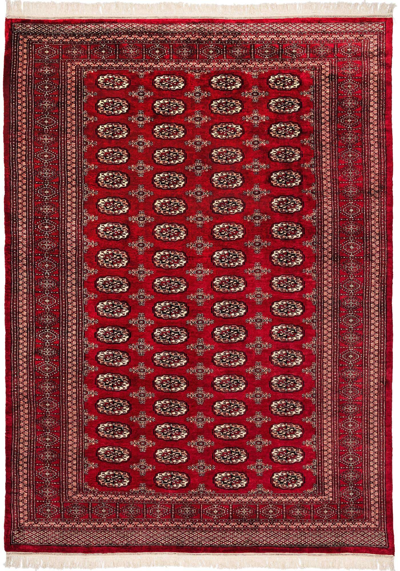 8' 2 x 11' 5 Hand Knotted Bokhara Wool Rug