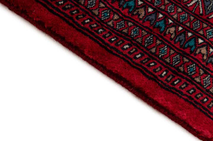 4' 1 x 6' 1 Hand Knotted Bokhara Wool Rug