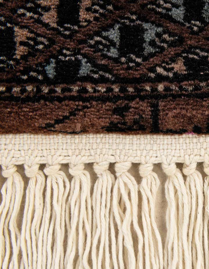 4' 1 x 6' Hand Knotted Bokhara Oriental Wool Rug