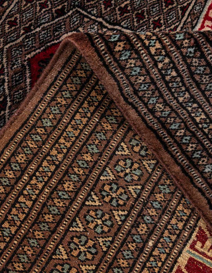 4' 1 x 6' Hand Knotted Bokhara Oriental Wool Rug