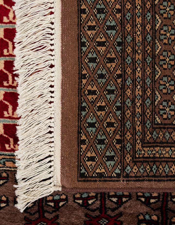 4' 2 x 6' 1 Hand Knotted Bokhara Oriental Wool Rug