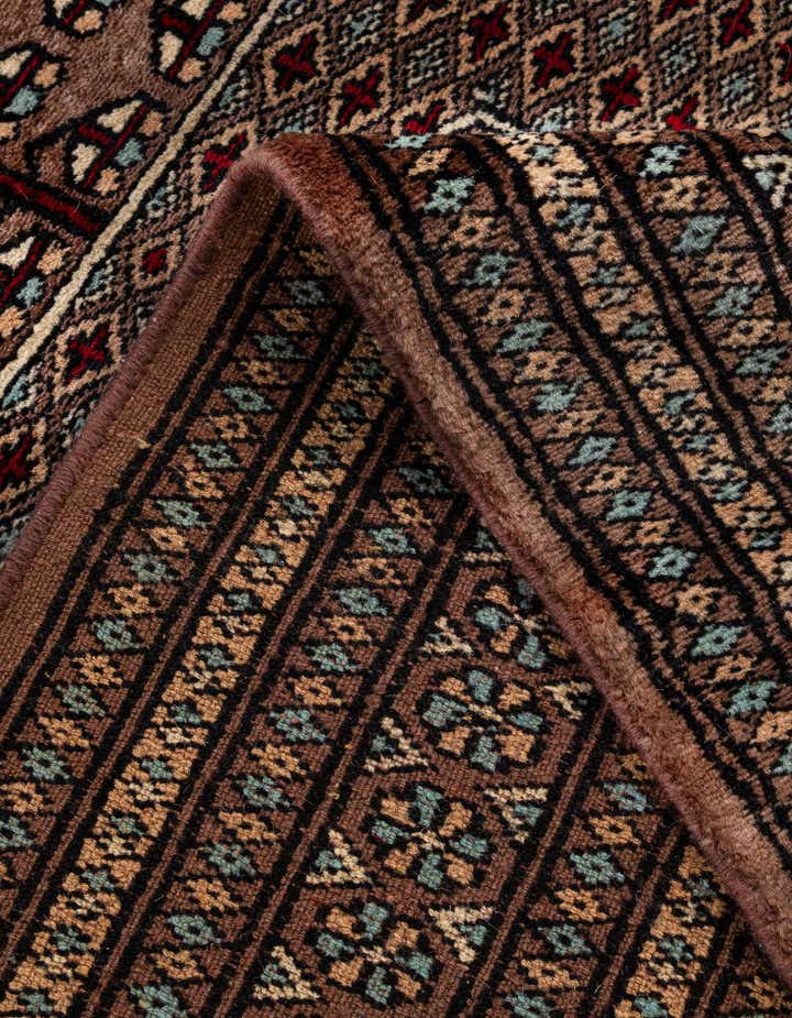4' 2 x 6' 1 Hand Knotted Bokhara Oriental Wool Rug
