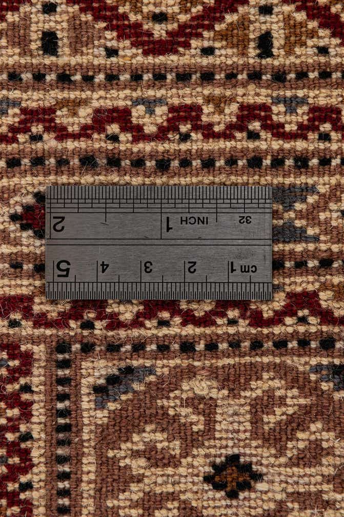 4' 3 x 6' 2 Hand Knotted Bokhara Wool Rug